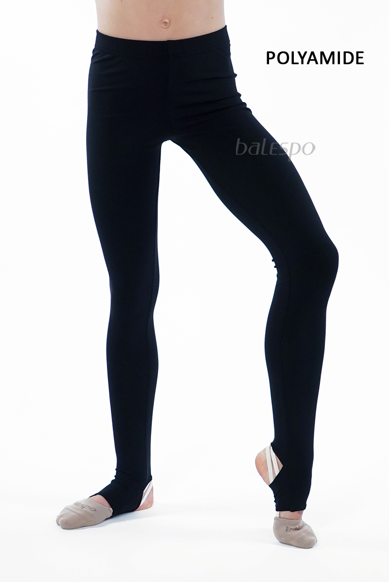 Stirrup leggings BALESPO BC510-200 (polyamide) black size 32 (128)