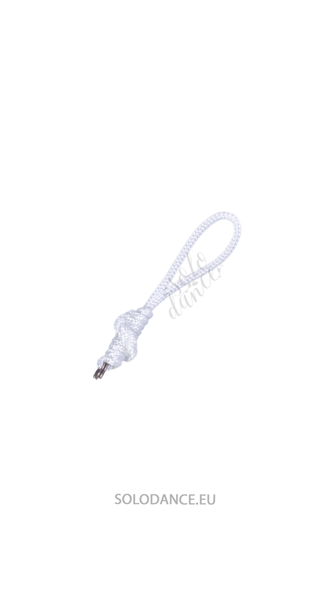 Tangled non-abrasive cord for stick Pastorelli white 02601