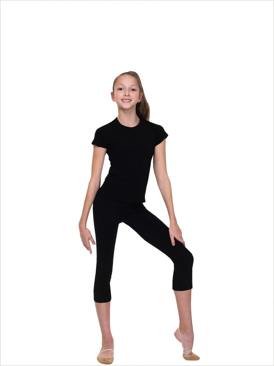 7/8-length leggings SOLO FD701 black, size 140