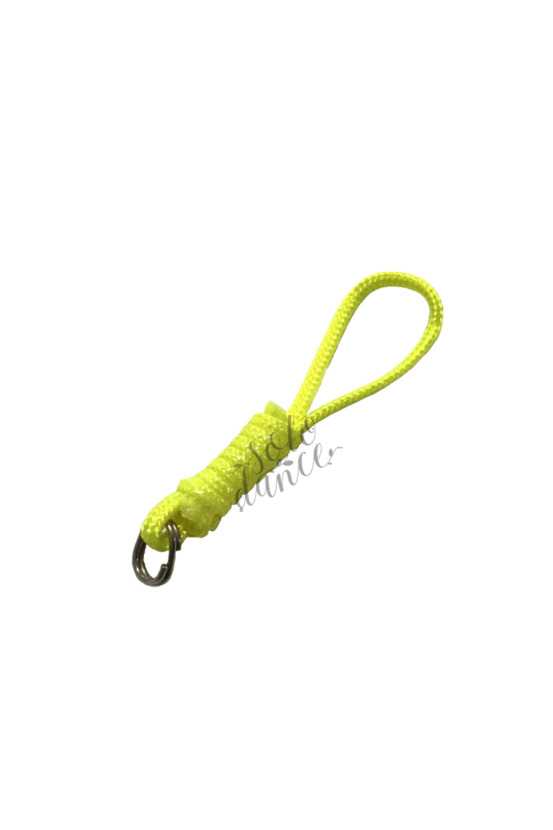 Joint string cord Chacott for gymnastics ribbon (1 pcs) 063. neon yellow