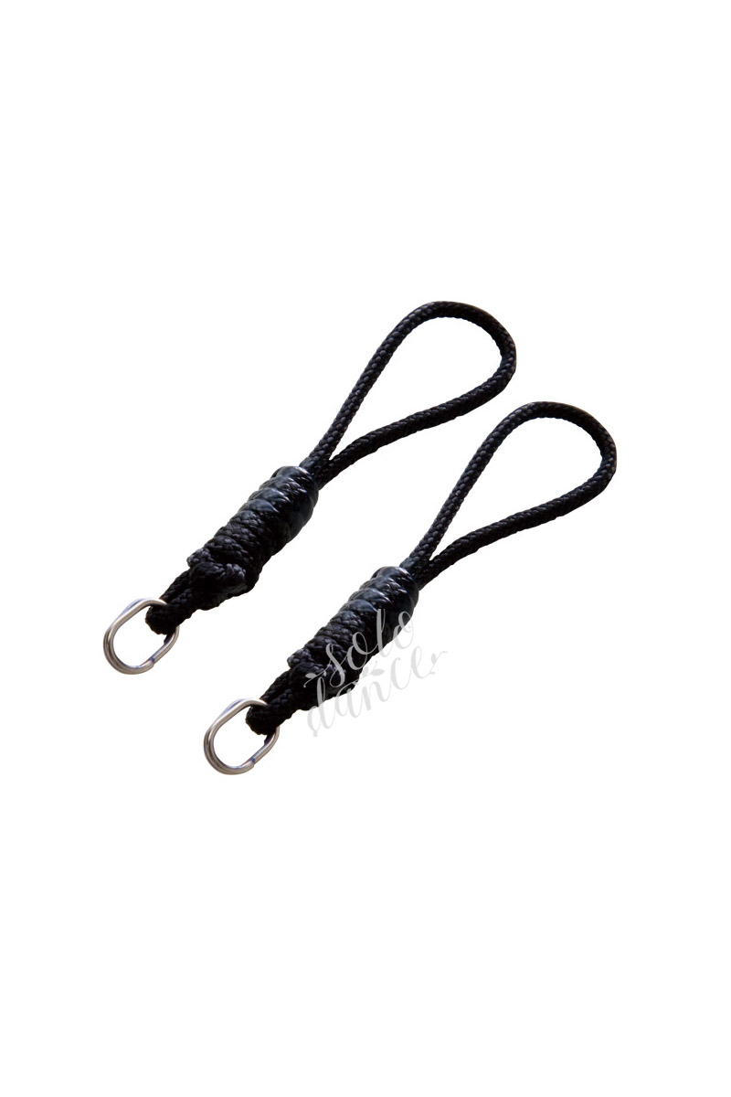 Joint string cord Chacott for gymnastics ribbon (2 pcs) 009. black