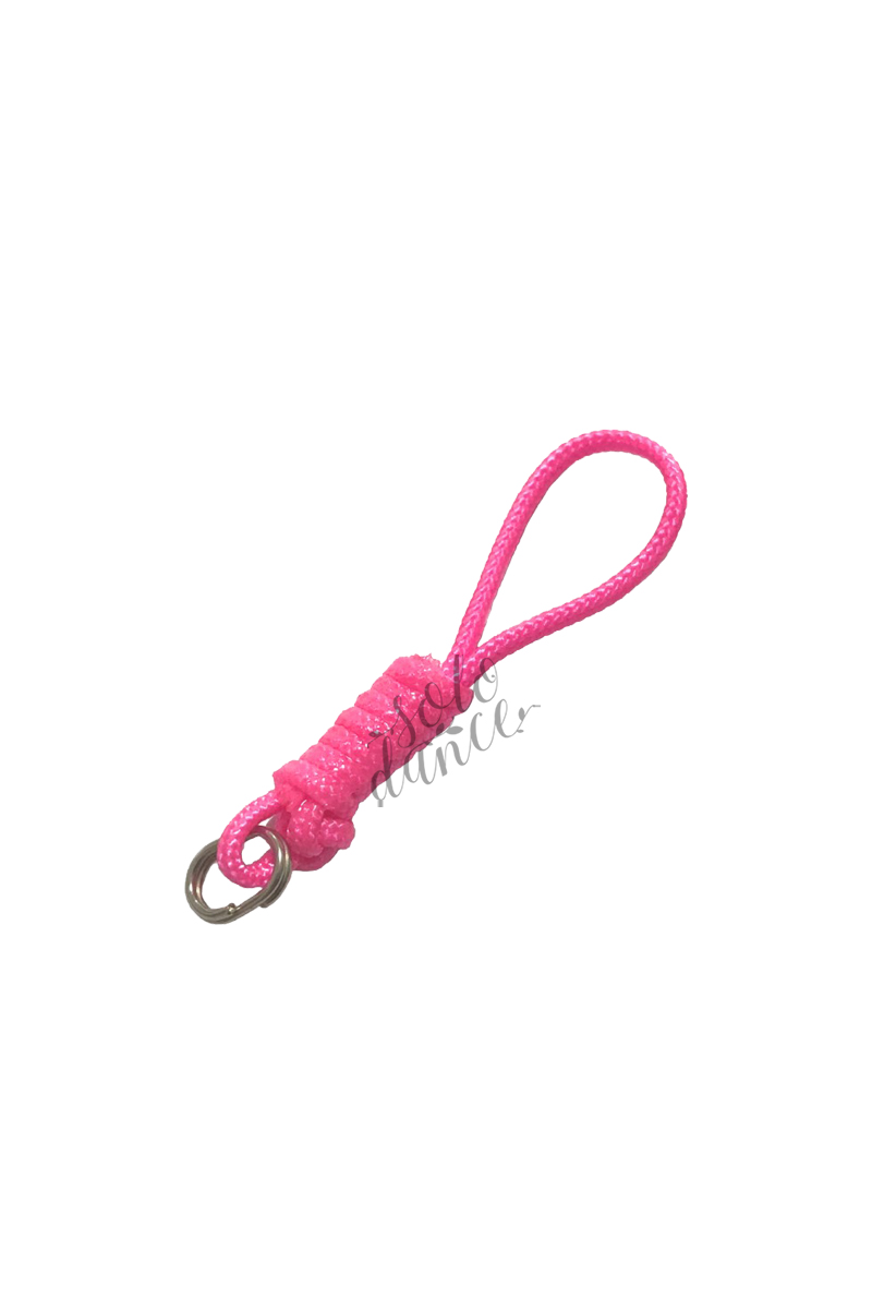 Joint string cord Chacott for gymnastics ribbon (1 pcs) 043. neon pink